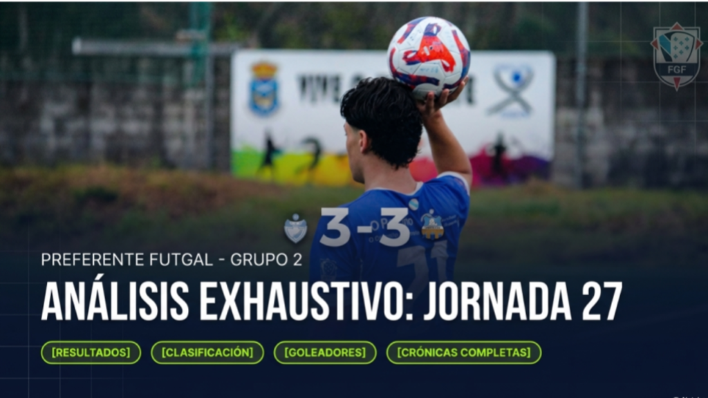 CVC Valladares RC Deportivo B Liga Nacional Juvenil Jornada 22 8 Crónica CD BELUSO - Porriño Industrial FC Preferente Resultado (3-3)