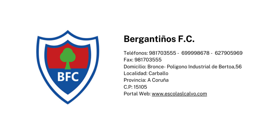 Bergantiños FC datos del Club y Escudo