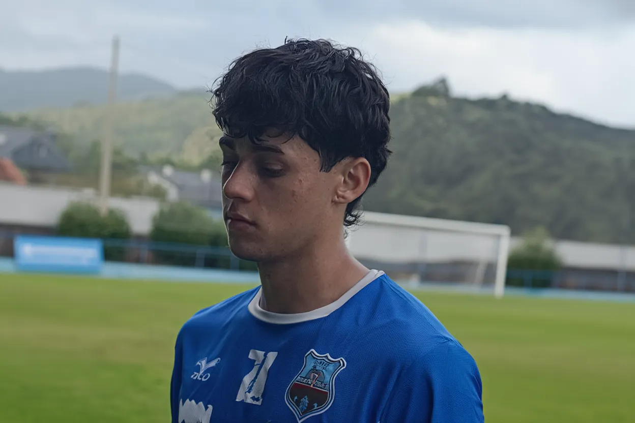 ETHAN ALVAREZ FIN DEL PARTIDO CONTRA ATLETICO ARNOIA