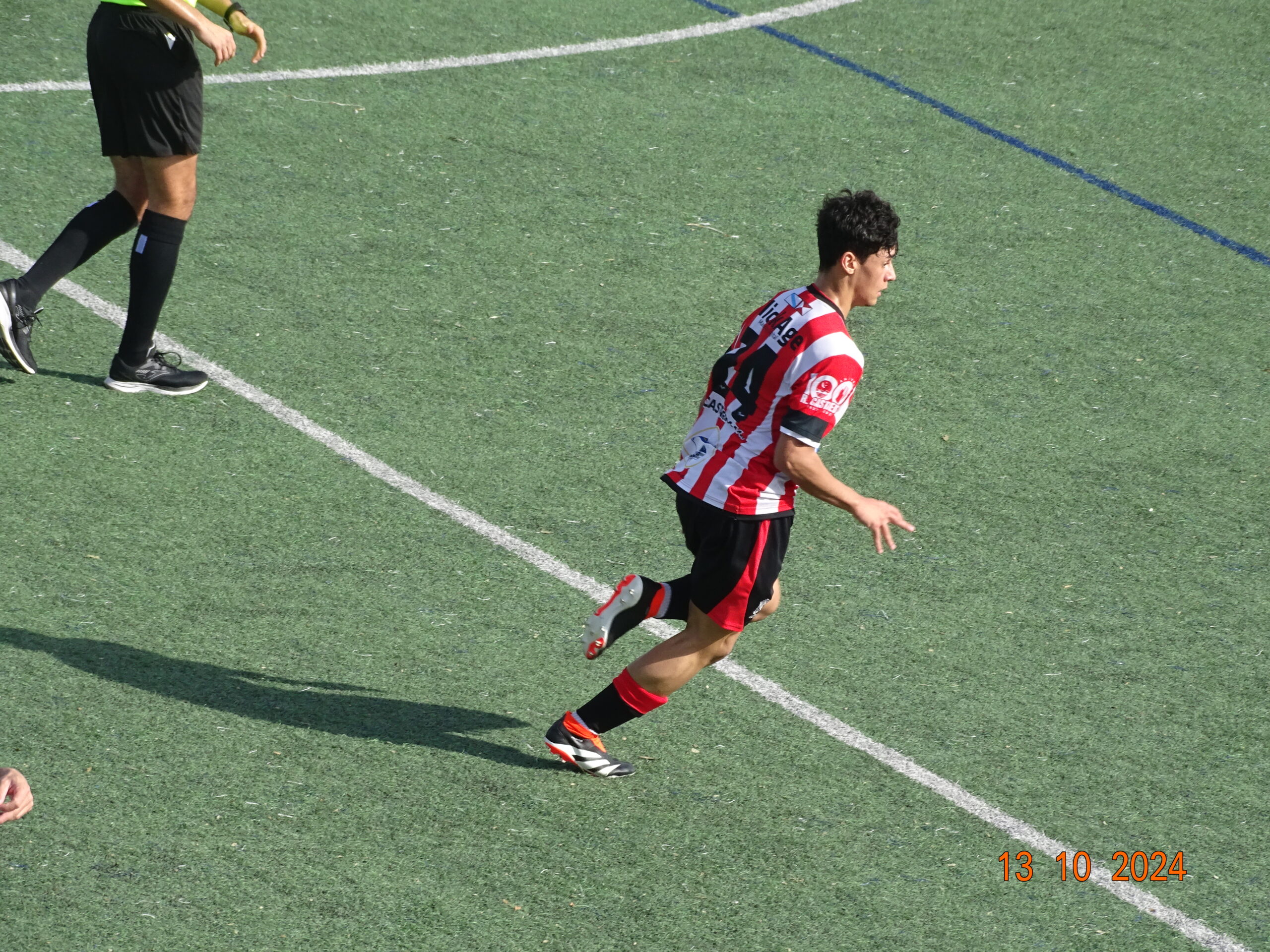 Ethan Álvarez el 24 - Racing Castrelos CD Caldelas primera Futgal Grupo 6 Jornada 6