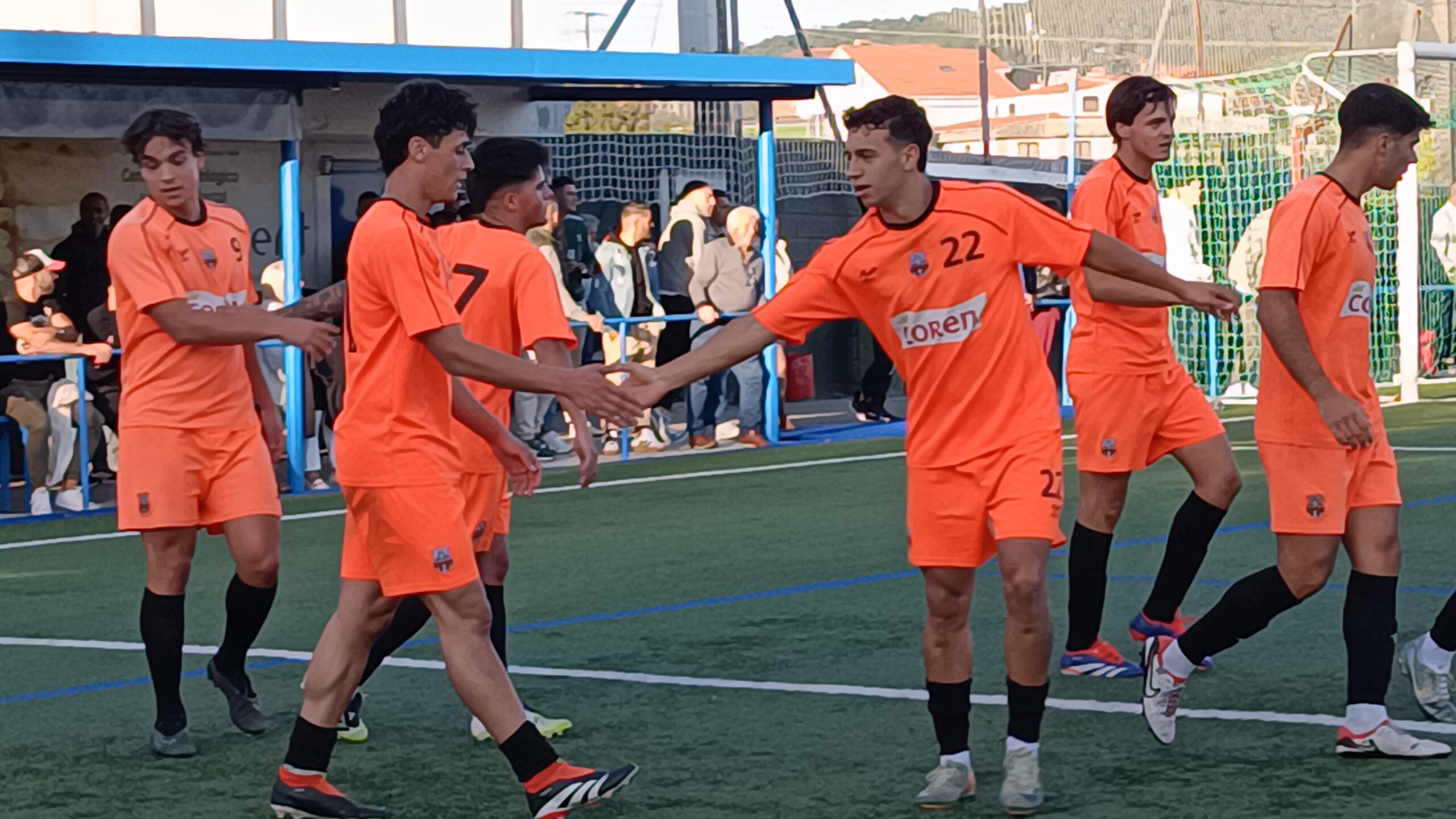 Celebración Gol Porriño