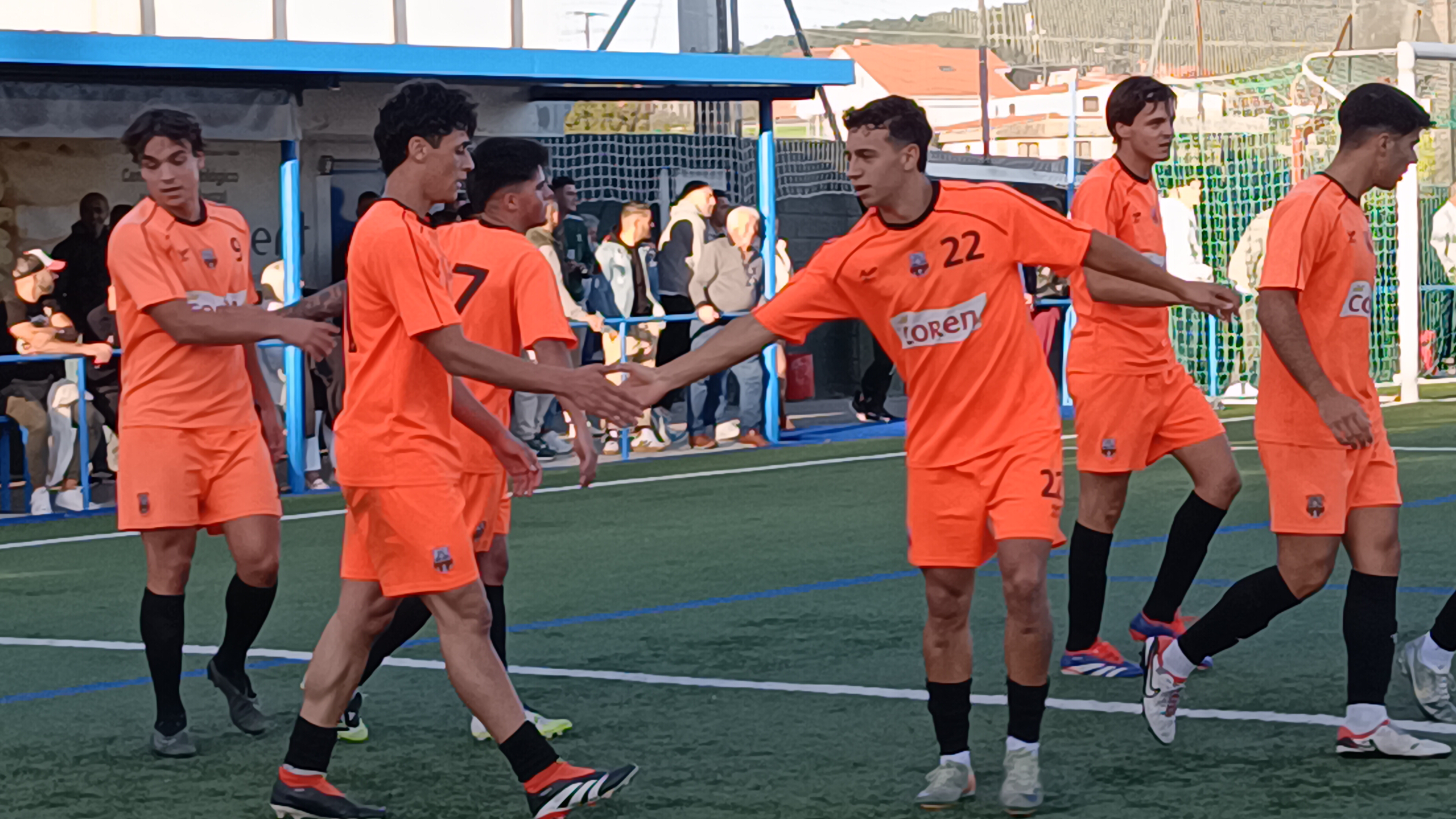 CD Valladares vs Porriño Industrial FC Jornada 3 2 Celebración de gol del Porriño Industrial F.C.