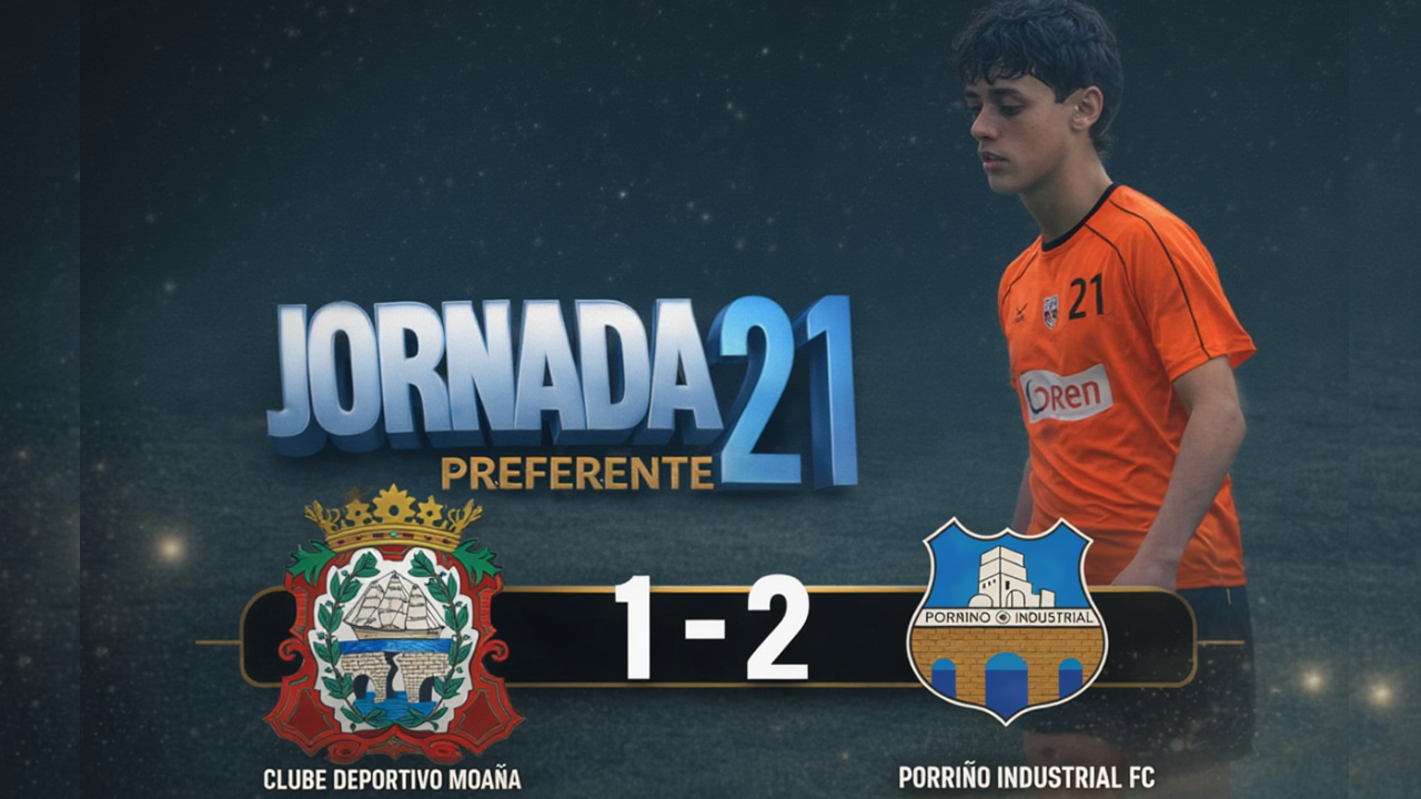 JORNADA 21 CD MOAÑA 1 PORRIÑO INDUSTRIAL FC 2