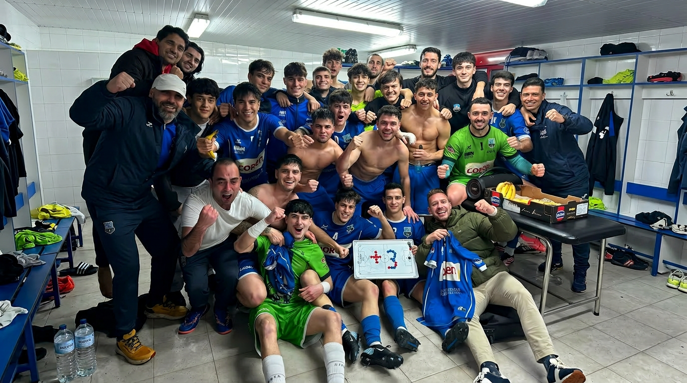 PORRINO ANTELA JORNADA 26 CELEBRACION