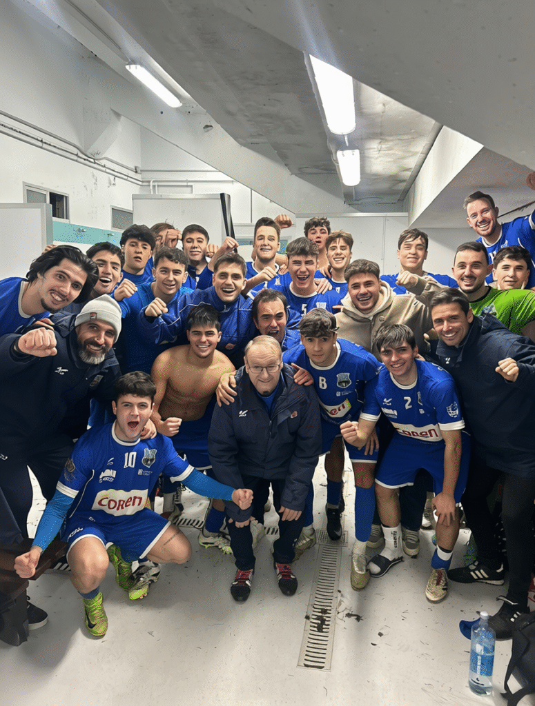 Tyde FC - Porriño Industrial FC 6 Porrino Industrial FC Celebracion Victoria en TUY