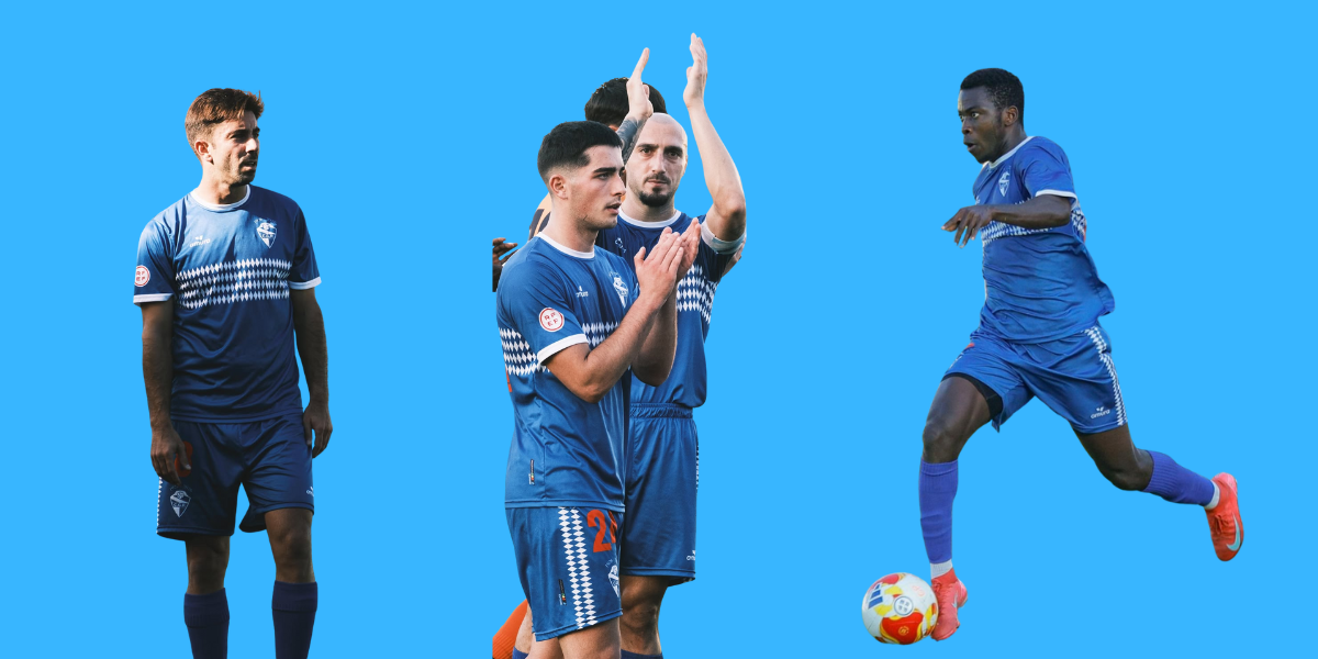 Jornada 7 Tercera Federación - Grupo 1 Temporada 2025-2026 1 Jugadores del Gran Peña celebrando en la Jornada 7 de Tercera Federación
