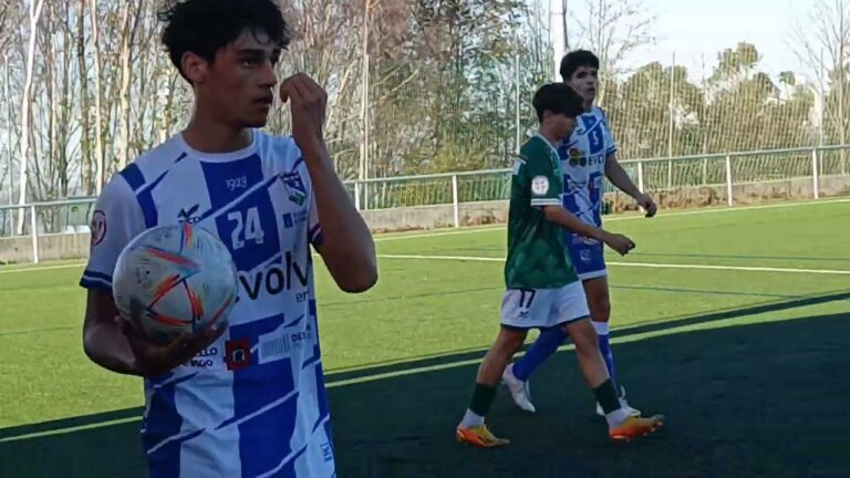 Ethan Álvarez Youtube Videos Liga Nacional Juvenil Coruxo B CF vs CD Valladares 2023-2024